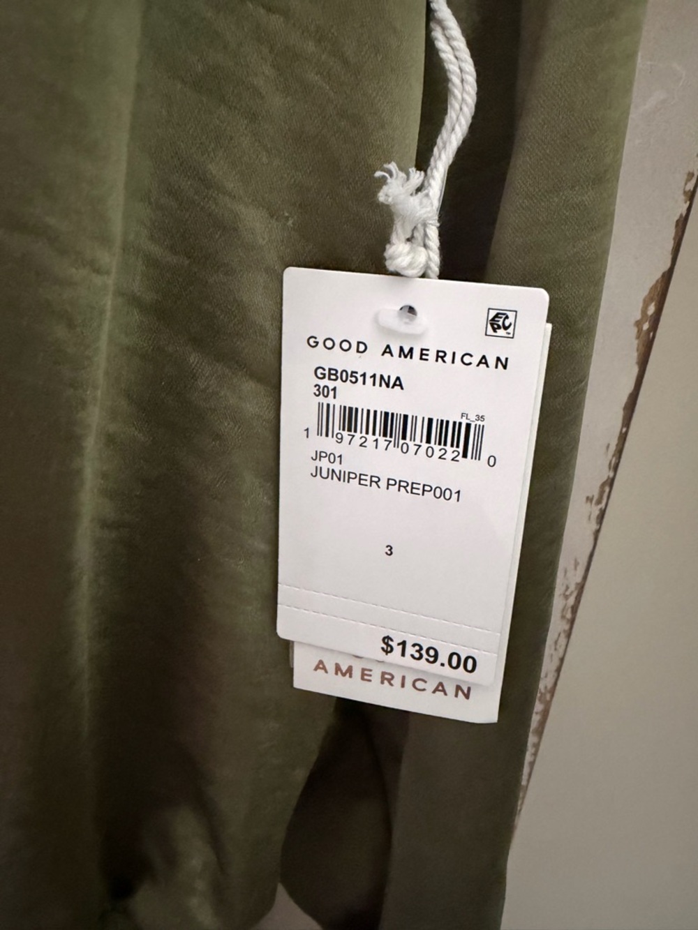 Good American Green Bodysuit Size 3, Large/XL - Picture 6 of 7